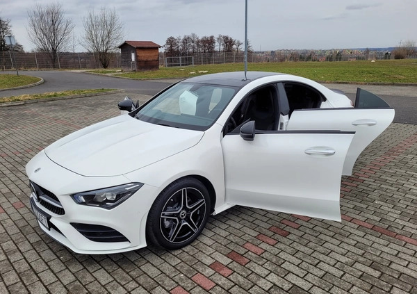 Mercedes-Benz CLA cena 213900 przebieg: 9977, rok produkcji 2023 z Biała małe 379